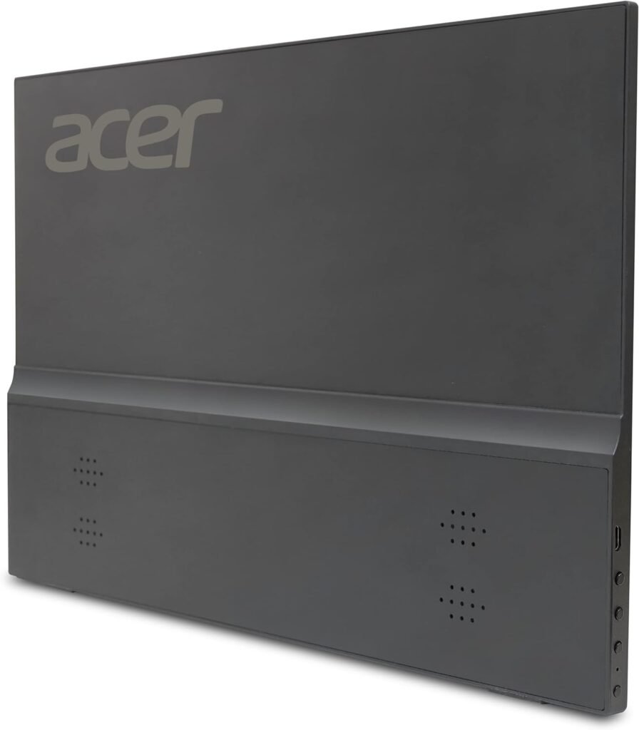 Acer PM161Q bu Portable Monitor 15.6 Full HD (1920 x 1080) (USB Type-C for Video/Power Micro USB for Supplemental Power),Black Acer PM161Q bu Portable Monitor 15.6 Full HD (1920 x 1080) (USB Type-C for Video/Power Micro USB for Supplemental Power),Black