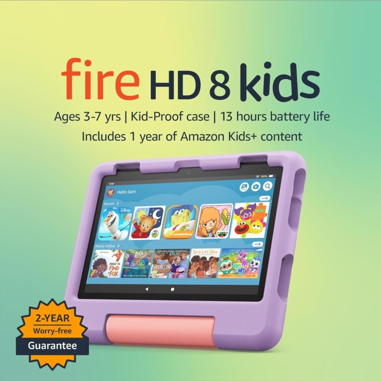 Amazon Fire HD 8 Kids Tablet Review