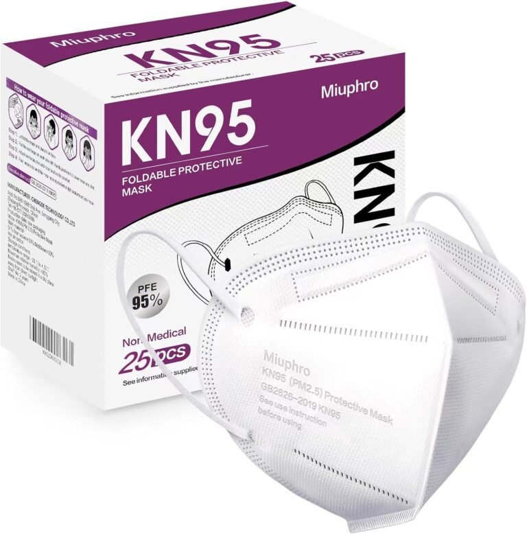 Miuphro KN95 Disposable Face Mask 25 Pack Review