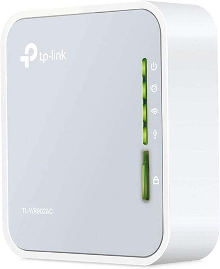 TP-Link AC750 Wireless Portable Nano Travel Router(TL-WR902AC) - Support Multiple Modes,Hotspot/Bridge/Range Extender/Access Point/Client Modes, Dual Band WiFi, 1 USB 2.0 Port TP-Link AC750 Wireless Portable Nano Travel Router(TL-WR902AC) - Support Multiple Modes,Hotspot/Bridge/Range Extender/Access Point/Client Modes, Dual Band WiFi, 1 USB 2.0 Port