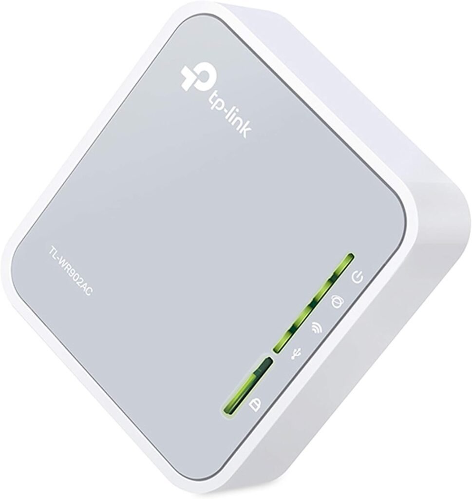 TP-Link AC750 Wireless Portable Nano Travel Router(TL-WR902AC) - Support Multiple Modes,Hotspot/Bridge/Range Extender/Access Point/Client Modes, Dual Band WiFi, 1 USB 2.0 Port TP-Link AC750 Wireless Portable Nano Travel Router(TL-WR902AC) - Support Multiple Modes,Hotspot/Bridge/Range Extender/Access Point/Client Modes, Dual Band WiFi, 1 USB 2.0 Port