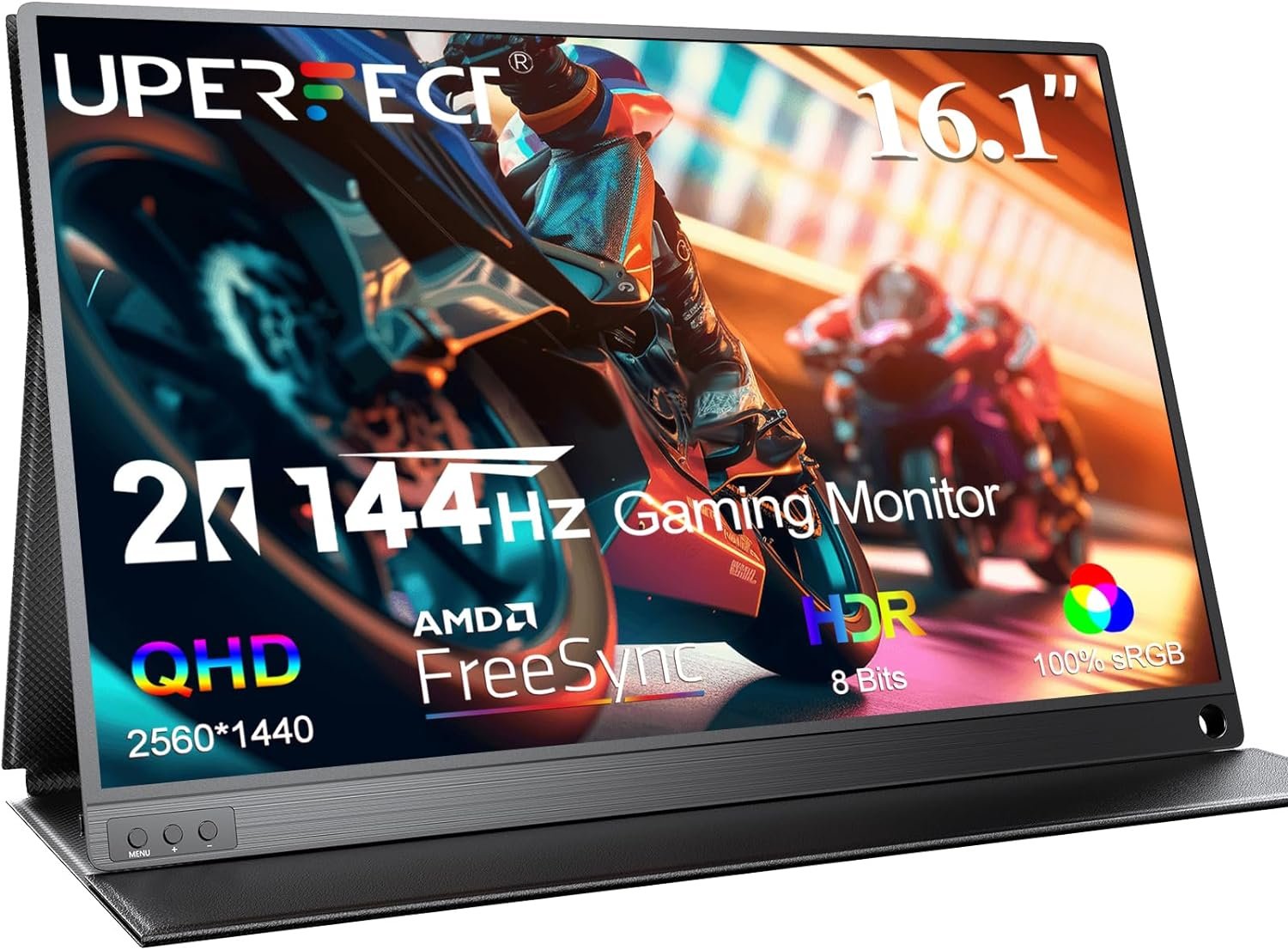 UPERFECT Portable Gaming Monitor Review-antiglare QHD screen