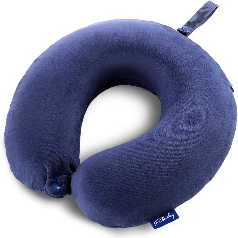 Travel Neck Pillow With Memory Foam