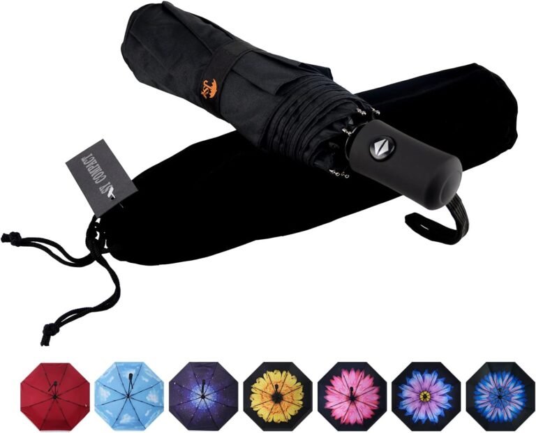 Foldable Travel Umbrella With Automatic Opening