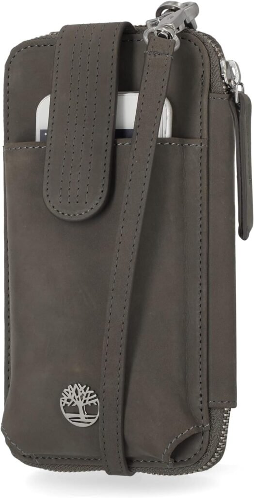 Timberland Womens RFID Leather Phone Crossbody Wallet Bag