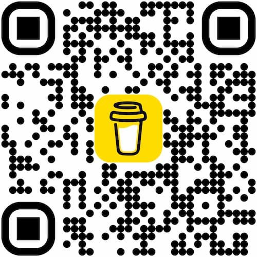 buy me a coffee QR code